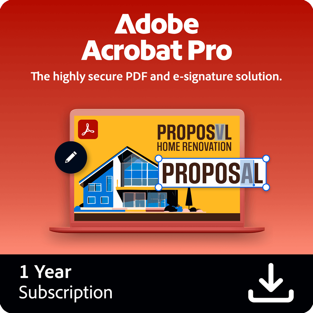 Adobe Acrobat Pro DC 1 año