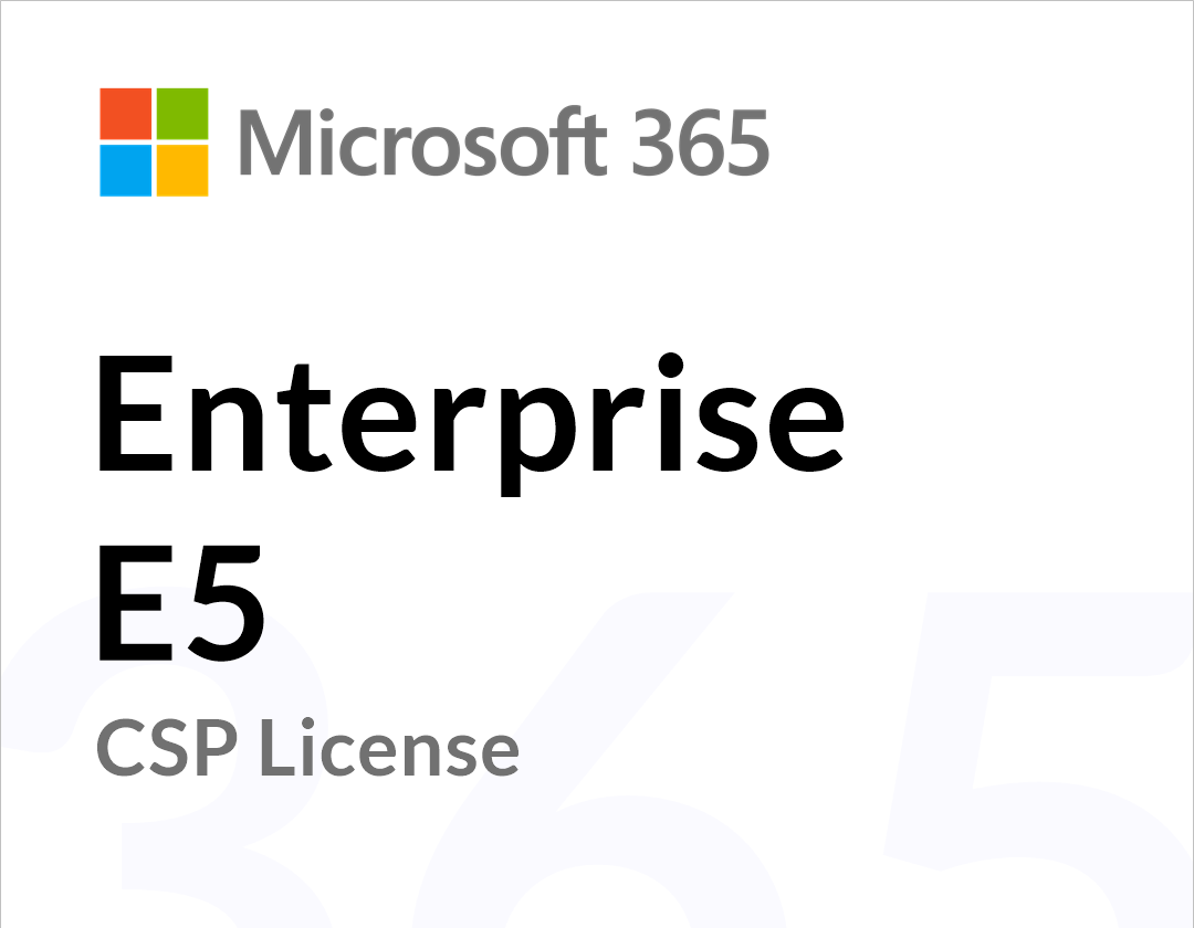 Microsoft 365 E5 - 1 usuario