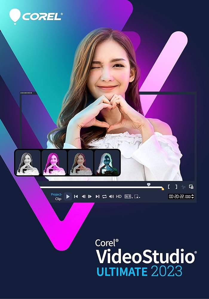 Corel VideoStudio Ultimate 2023 digitale Lizenz, Produktbild