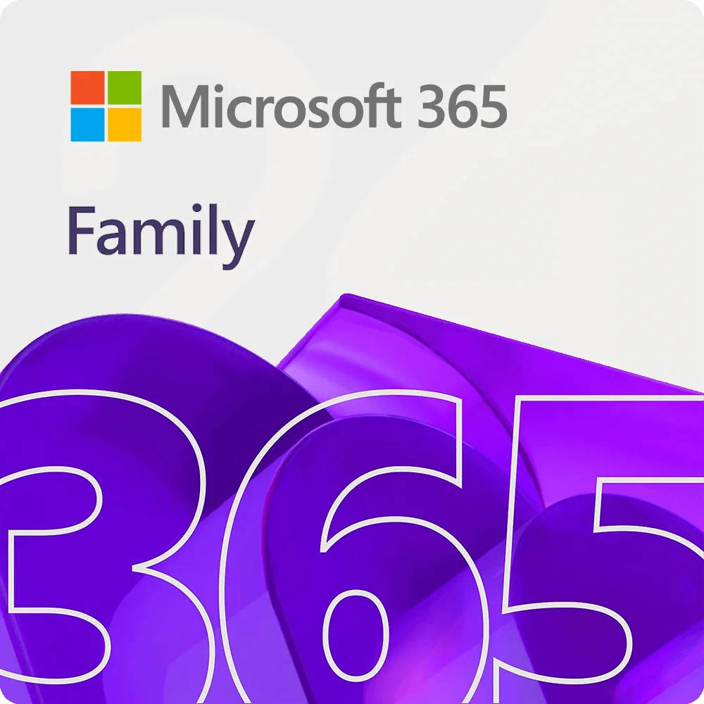 Suscripción Microsoft 365 Family para hasta seis personas