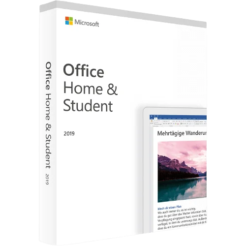 Licenza digitale Microsoft Office Home & Student 2019 for Windows, confezione del prodotto