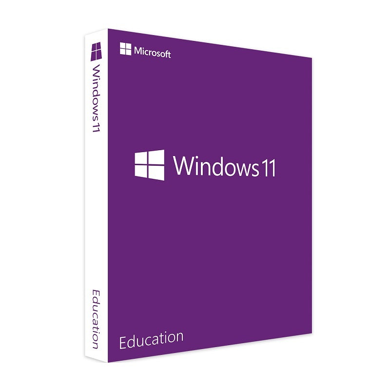 Licencia digital de Microsoft Windows 11 Education, caja del producto